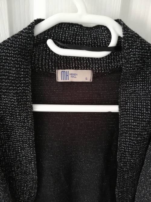 Black & Silver Shrug / Bolero - Small by Merien Hall (Edgars)