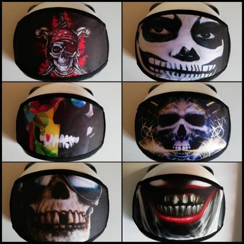 3 x FUNKY MASKS - ADULT SIZE (Choose designs after auction)