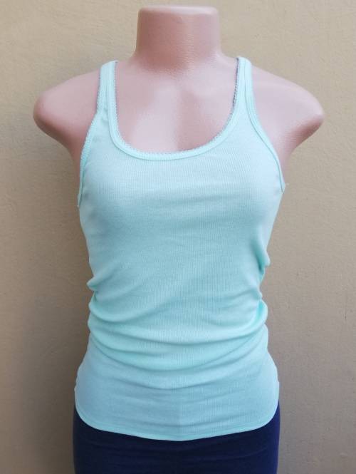 MINT GREEN RACER BACK TANK TOP (18)