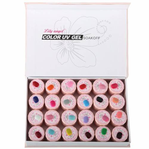 24 UV GEL POLISH COLORS - LILY ANGEL