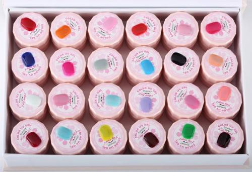 24 UV GEL POLISH COLORS - LILY ANGEL
