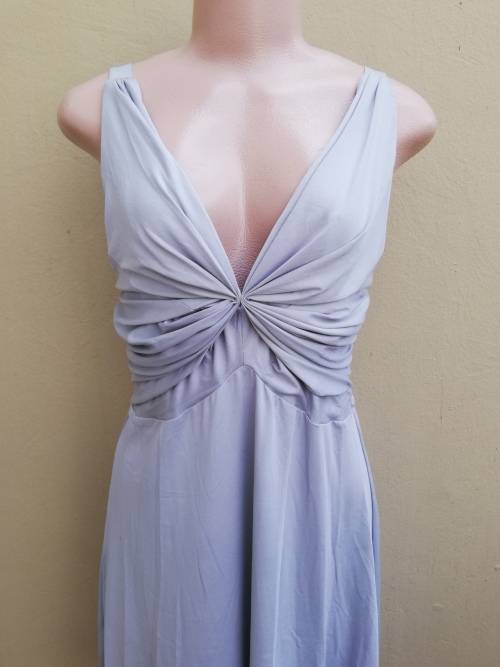 LIGHT GREY / SILVER DRESS - LARGE