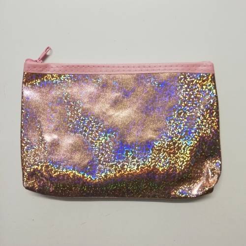 COSMETICS BAG / PURSE 18cm x 13cm - LIGHT PINK