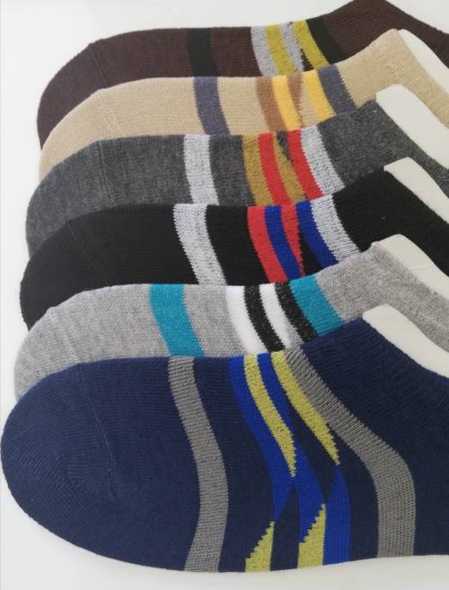 MENS HIDDEN SNEAKER SOCKS - 12 PAIRS