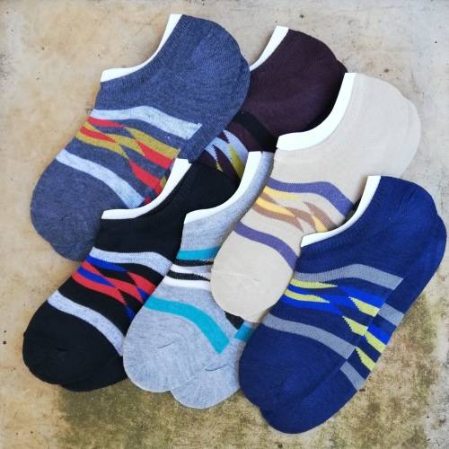 MENS HIDDEN SNEAKER SOCKS - 12 PAIRS