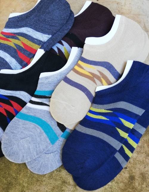 MENS HIDDEN SNEAKER SOCKS - 12 PAIRS