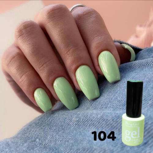 UV Soak Off Gel Color 10ml - Apple Green 104