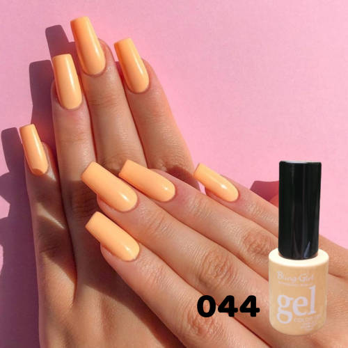 UV Soak Off Gel Color 10ml - PASTEL ORANGE 044