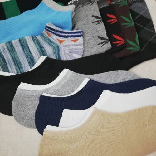 MENS SOCKS - 12 PAIRS MIXED (2 PACKS AVAILABLE)