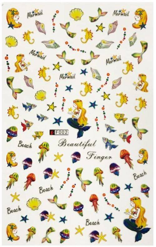NAIL STICKERS F002