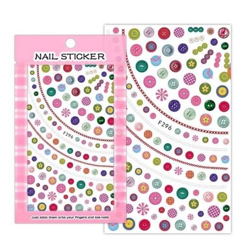 NAIL STICKERS F296