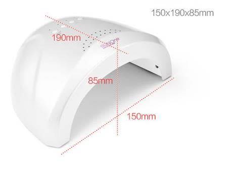 STARTER GEL NAIL KIT - 48w SUNone UV LED LAMP