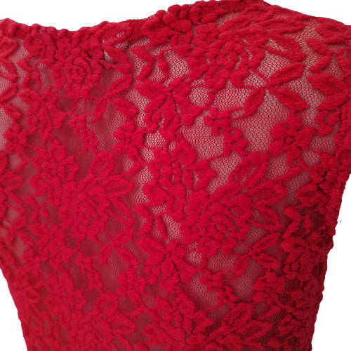 MERIEN HALL RED LACE TOP (10)
