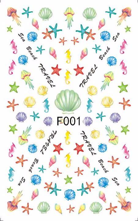 NAIL STICKERS F001