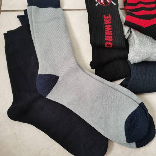 12 PAIRS OF MENS THICK COTTON WORK BOOT SOCKS