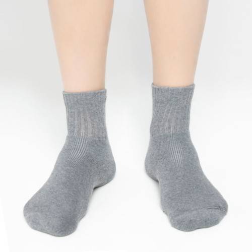12 Pairs of Grey Ankle Socks - Unisex