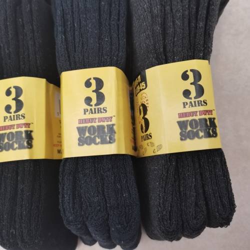 6 Pairs of Heavy Duty Work Socks