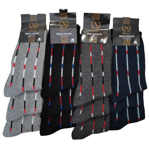 12 PAIRS of Mens Dress Socks