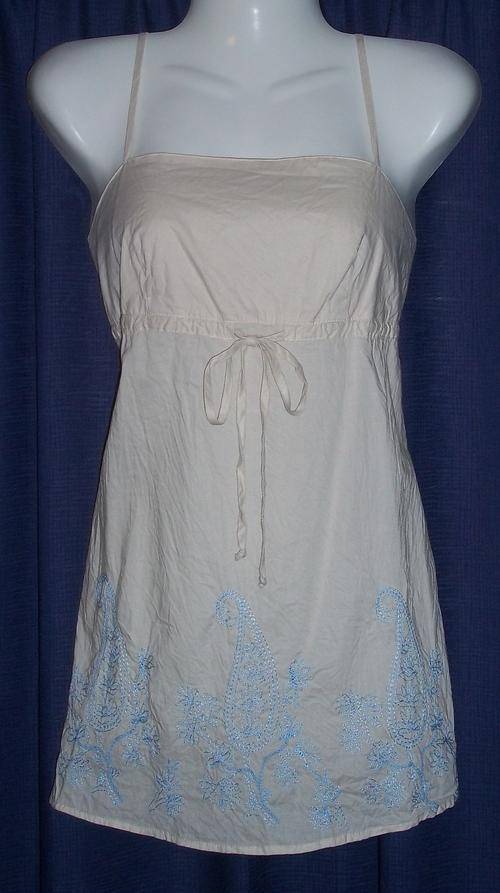 Cream Top - size 8 (100% cotton)