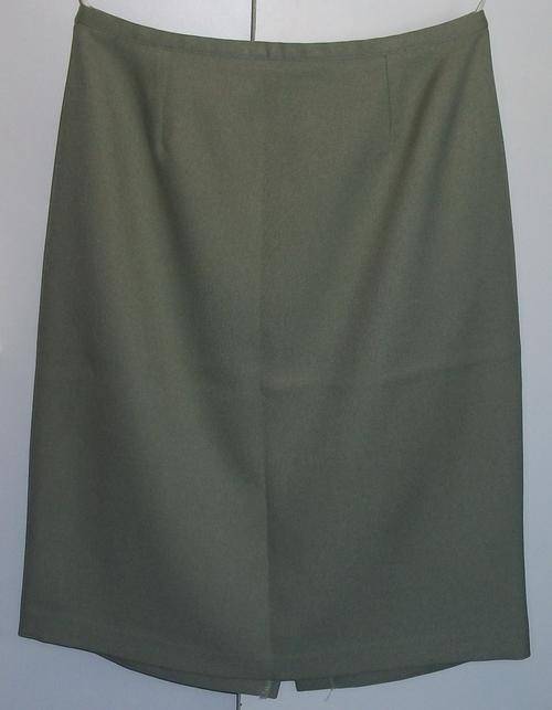 Kelso Pencil Skirt - Pale Khaki Green, size 8