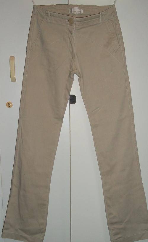 Beige Skinny Pants by COLLEEN EITZEN - Size 32