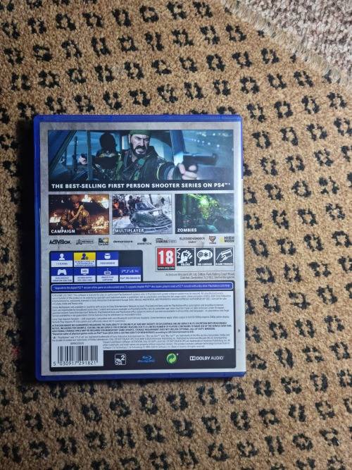 Call of Duty Black Ops Cold War(PS4) Upgrade available to PS5 Version. Very Good Condition.