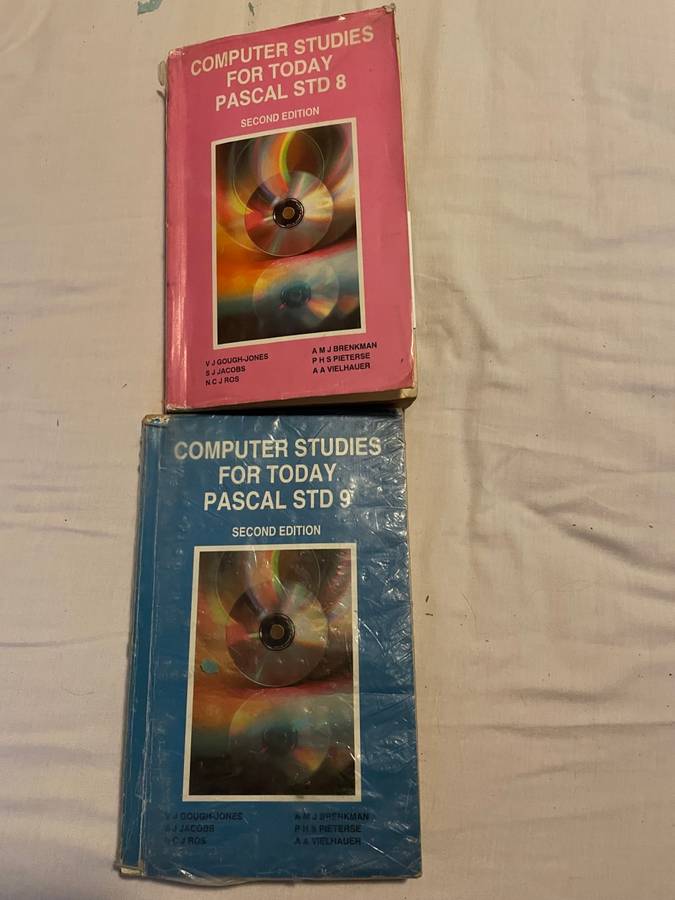 2 x Old textbooks