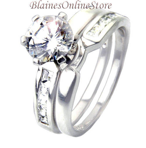 STUNNING 3.00CTW WEDDING ENGAGEMENT SET!