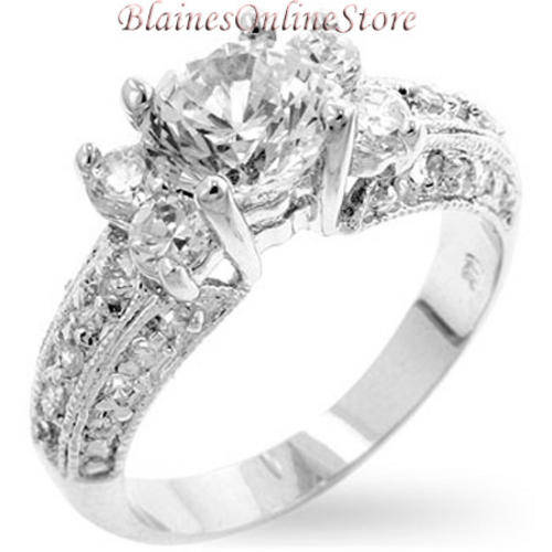 STUNNING 2.17CTW BRIDAL ENGAGEMENT RING!