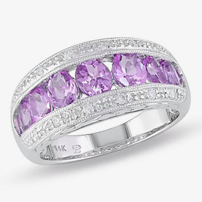 BRILLIANT CUT SIMULATED GEMSTONE ENGAGEMENT RING size 5,6,7