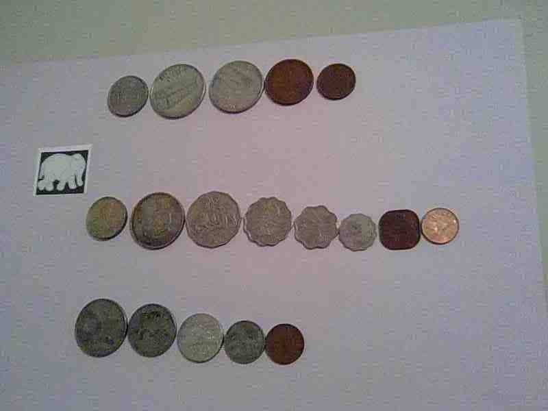 18 DIFFERENT COINS FROM 3 DIFFERENT AFRICAN COUNTRIES