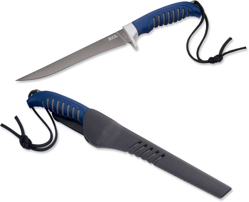 BUCK COMBO SET  Silver Creek Bait knife + Parallex 316 + Clipper tool(2knives)