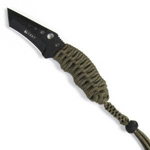 CRKT - CRAWFORD NECK BLACK KNIFE. DESIGNED BY PAT & WES CRAWFORD @@ IN STOCK @@
