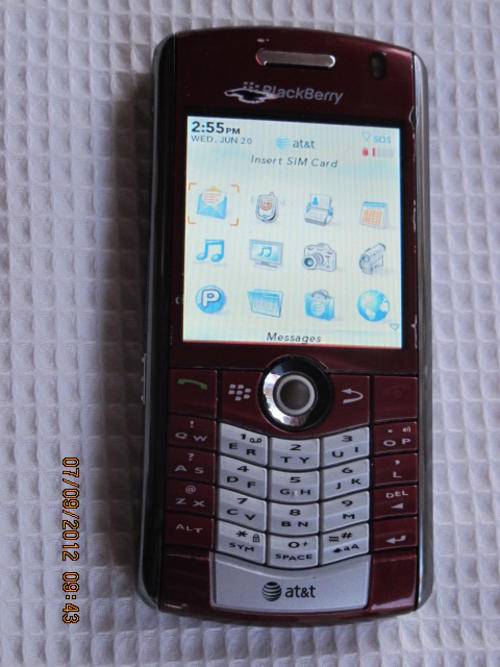 GOOD CONDITION!!Genuine Blackberry PEARL 8110 CAMERA WITH FLASH!! 100% working ** BBM, BIS