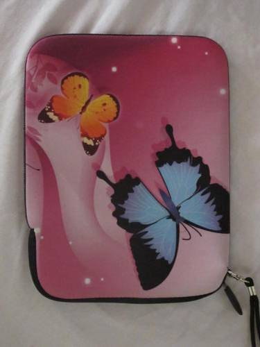 BRAND NEW SLEEVE FOR IPAD (WITH BUTTERFLIES)