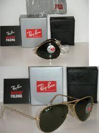 **BRAND NEW** - Ray Ban FOLDING AVIATOR RB 3479 Black ! Hand Made in Italy !