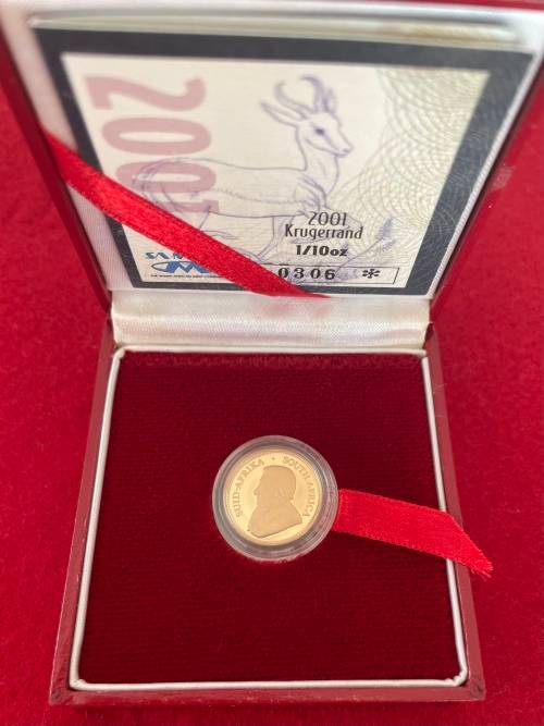 SA Munt Krugerrand 1/10 oz - 2001