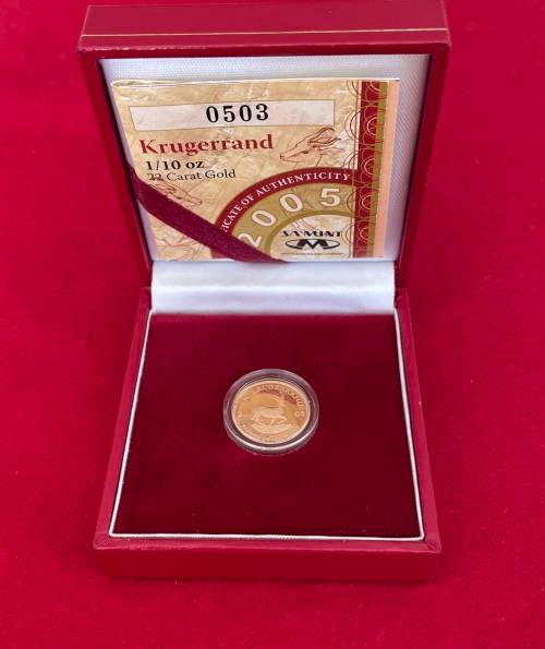 SA Munt Krugerrand 1/10 oz - 2005