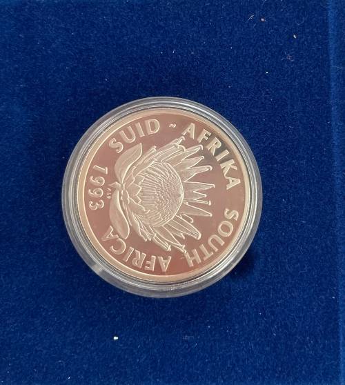 R1 Silver Proof `Banking` Protea