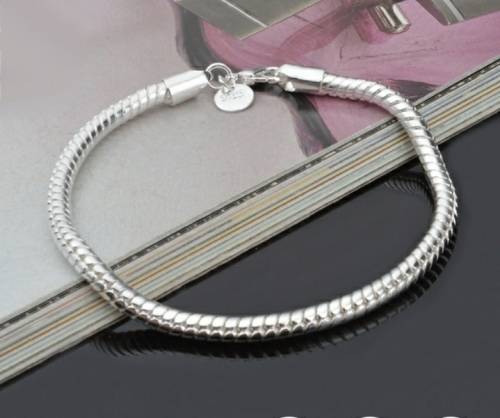 925 Silver Snake Chain Bracelet