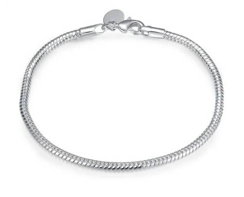 925 Silver Snake Chain Bracelet