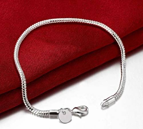 925 Silver Snake Chain Bracelet