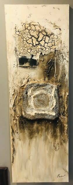 Abstract Textured Oil Painting (Collection JHB Only)