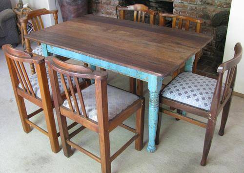 Rustic 4-6 Seater Dining Table