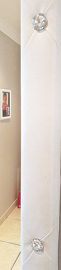 ONE OF A KIND DESIGNER DIAMANTE MIRROR (2m x 1m)