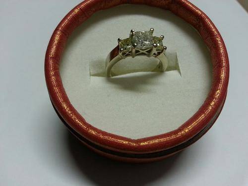 Great Opportunity  - a 14ct white gold diamond ring