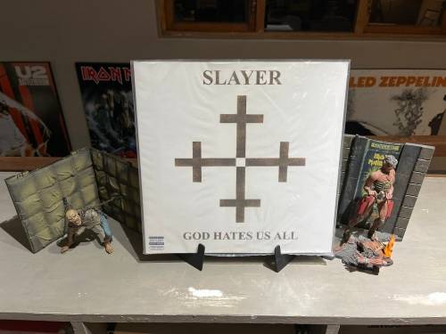 Slayer - God Hates Us All mispress vinyl record ( NM ) : PLEASE READ CAREFULLY!