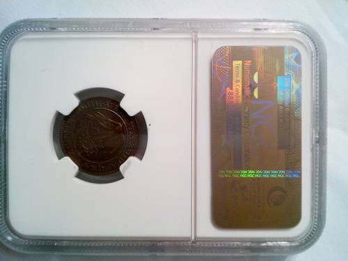 1923 1/4 penny ( XF40 BN )