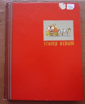 World Album - x 600 stamps Union, Tvl, BSC, GB, Rhodes, Africa - see pics! Most good +unhinged