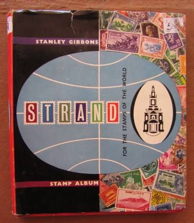Stanley Gibbons Strand stamp album - good stamps! See pics